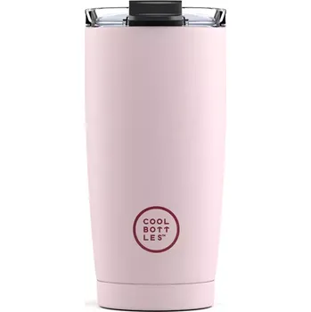 Termohrnek Nerezový termohrnek COOL BOTTLES Pastel Pink třívrstvý 550ml