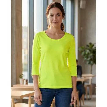 Dámské tričko Dámské triko s 3/4 rukávem ALTISPORT MARAXA LTSR670 ŽLUTÁ XS