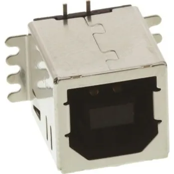 USB hub Konektor USB typ B, Povrchová montáž, Samice, počet portů: 1 Port, orientace těla: přímý