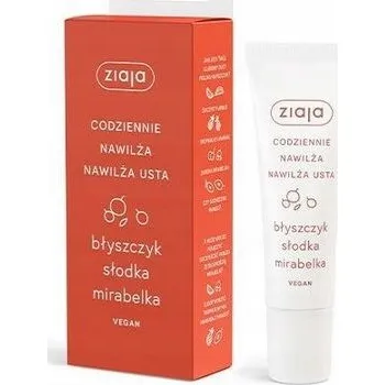 Lesk na rty Ziaja hydratační lesk na rty sladká mirabelka 12 ml