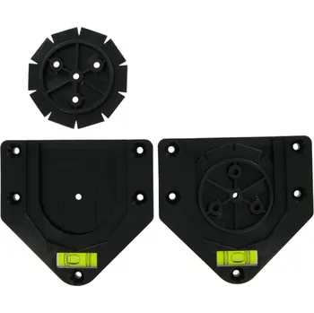 Šipka Bull's NL držák na terč, černý plast, s vodováhou