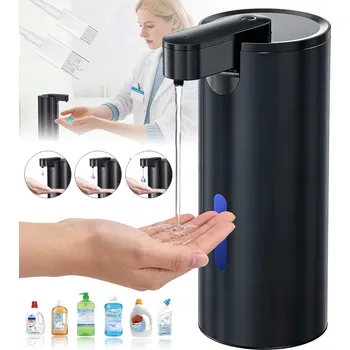 Dávkovač mýdla BEZDOTYKOVÝ AUTOMATICKÝ DÁVKOVAČ MÝDLA V GELU ZÁSOBNÍK NA TEKUTÉ MÝDLO USB 340ML