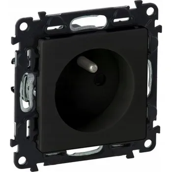 Elektrická zásuvka Černá nástěnná Elektrická Zásuvka Legrand