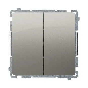 vypínač Dvojitý vypínač Klasik, Zápustný Kontakt-simon BMW5A.01/29