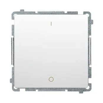 vypínač Vypínač jednoduchý Klasik, Podomítkový Kontakt-simon bílý BMW2A.01/11