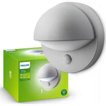 Venkovní osvětlení Venkovní nástěnné svítidlo Philips šedé E27 0 W