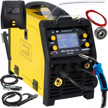 Svářečka Svářečka MIG/MAG Magnum MIG 220 Alu Cu synergická 200 A 230 V