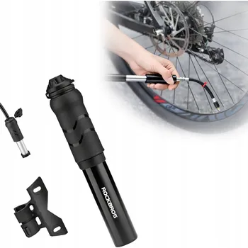 pumpička MINI RUČNÍ PUMPIČKA NA KOLO S HADICÍ NA MÍČE PRESTA PŘENOSNÁ ROCKBROS