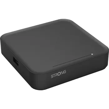 Multimediální centrum OPRAVENÉ - STRONG android box SRT LEAP-S3 4K UHD H.265HEVC NETFLIX O2 TV HBO Max HDMI USB LAN Wi-Fi Android T...