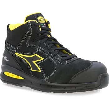 Pracovní obuv DIADORA RUN AIRBOX MASTER S3 černá pánská pracovní obuv, která dýchá - Geox 43