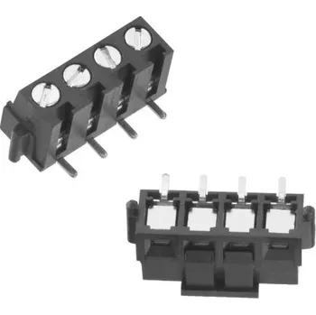 Elektrický konektor Svorkovnice PCB, řada: WR-TBL, rozteč: 5mm, počet řad: 1, počet kontaktů: 2, orientace těla: Horizontální, Povrchová