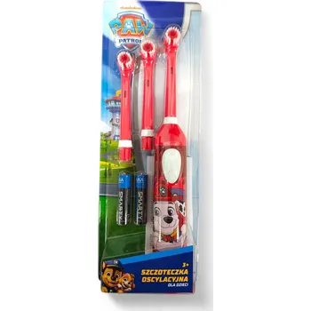 Elektrický zubní kartáček KARTÁČEK Tlapková patrola + 3 hlavice MODEL 2026 - MARSHALL