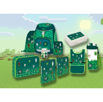 Školní batoh Školní set 10ks OXY Sherpy Playworld sada batoh, penál a doplňky 0-24826/010