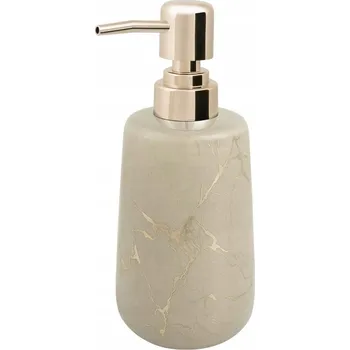 Dávkovač mýdla Ruční dávkovač mýdla stojící AWD Interior 400 ml béžový, žlutý