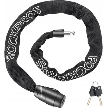 Zámek na kolo Zámek na kolo ROCKBROS řetěz 95 cm [Barva Černá]