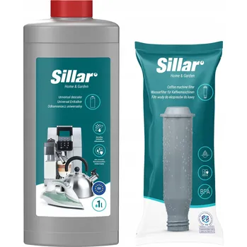 Filtr do kávovaru Sada Sillar pro kávovary Krups Nivona: vodní filtr + odvápňovač 1l