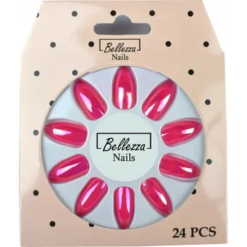 umělá květina UMĚLÉ NEHTY TIPSY DUHOVÉ - 24 ks - ZU4