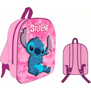 Dětský batoh Batoh do školky Difuzed jednokomorový Lilo a Stitch růžový