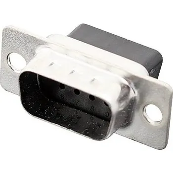 Video redukce encitech DBC09-SP 2101-0190-01 D-SUB kolíková lišta 180 ° Pólů: 9 krimpované 1 ks Tray
