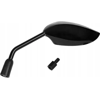 Zrcátko pro motocykl VICMA UNIVERZÁLNÍ ZPĚTNÉ ZRCÁTKO NA MOTORKU BEZ HOMOLOGACE S ADAPTÉRY ČERNÉ LEVÉ