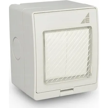 vypínač Dvojitý vypínač Klasik Elektro-Plast Opatówek odstíny šedé 55.15