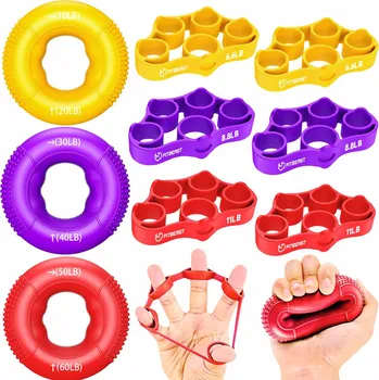 Posilovač prstů, rukou a předloktí s nastavitelným odporem