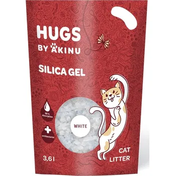 Podestýlka pro kočku Hugs By Akinu Silika gel bílá podestýlka pro kočky