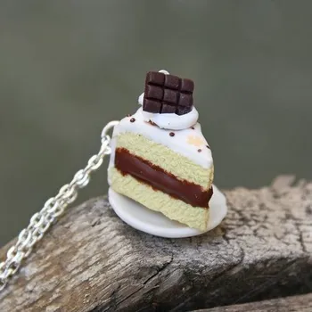 Řetízek Prosperk Řetízek s přívěskem Fimo - čoko dort S2612