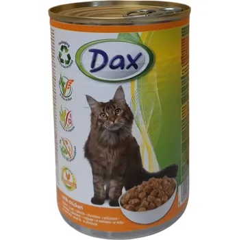 Krmivo pro kočku Dax 415g With Chicken cat / karton