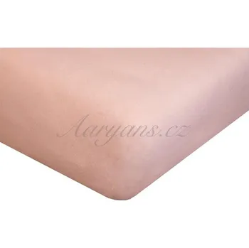 Prostěradlo Aaryans Dětské prostěradlo jersey 60x120 cm meruňkové