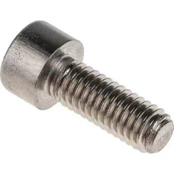 Šroub Šroub s vnitřním šestihranem, Nerezová ocel, M6, délka: 16mm 1mm