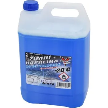 Náplň do chladiče a ostřikovače Zimní směs do ostřikovačů CLEAN FOX (-20°C) 5L