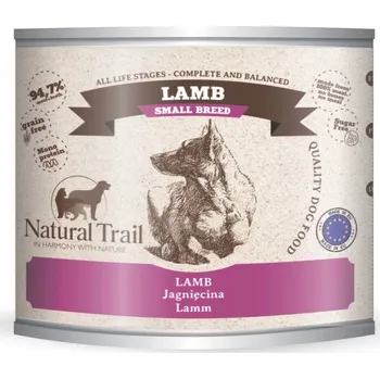 Krmivo pro psa NATURAL TRAIL Small Breed Lamb 200g Jehněčí