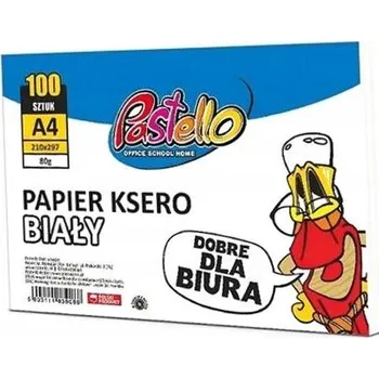 Kancelářský papír KANCELÁŘSKÝ PAPÍR A4 BÍLÝ 100 LISTŮ 80G - PASTELLO