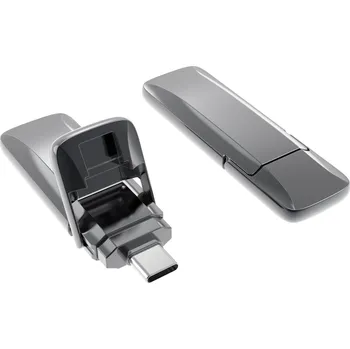 USB flash disk Xlyne 7625600 USB flash disk 256 GB šedá 7625600 USB-C(TM) (USB 3.2 Gen 2)