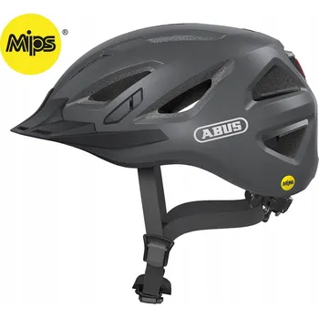 Cyklistická přilba Abus Urban-I 3.0 Mips městská helma titanová M 52-58cm