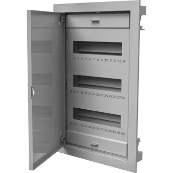 modulární přístroj a rozvaděč Modulární rozvodnice 3x12 POD OMÍTKU, kovová dvířka, IP40 N+PE PAWBOL
