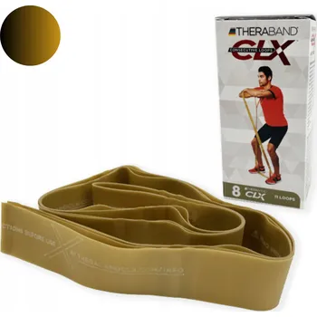 Cvičební guma/pás Thera-Band 220 cm zlatá