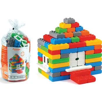 ostatní stavebnice Sada kostek STAVEBNICE BAG 31 DÍLŮ MALÝ DOMEK pro 5letého chlapce - Dárek