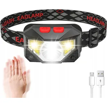 Čelovka ČELOVKA LED ČELOVÁ SVÍTILNA PRO TURISTIKU A PRÁCI