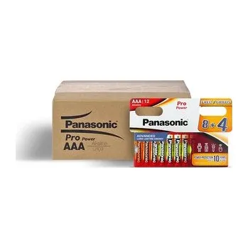 Článková baterie Baterie Panasonic Pro Power alk., AAA/R03 Blistr(12) cena za balení 12 ks