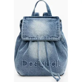 Dámský batůžek DESIGUAL 26SAKD07 5005 BACK HALF LOGO DENIM LUENA MINI Velikost: U