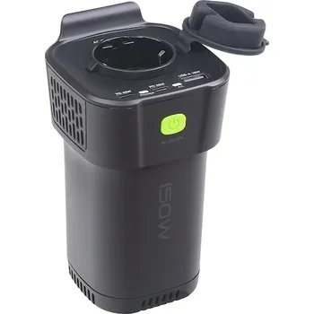 Autodíl Interiérový měnič napětí z 12, 230V, USB 150W do držáku nápojů, 35150USB