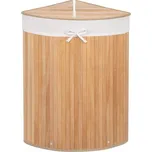 Koš na prádlo 73l rohový SPRINGOS BAMBUS přírodní