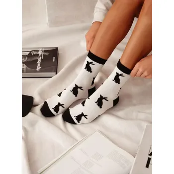 Pánské ponožky Milena ponožky 0200-153 Králík 37-41 ecru 37-41