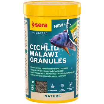 Krmivo pro rybičky sera Cichlid Malawi Granules 250ml (135g)