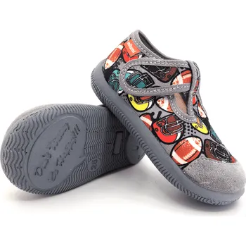 Chlapecké bačkory Bačkory Milami 226-4AF Grey 27, Vnitřní délka boty: 17,5 cm, Vnitřní šířka boty: 7,2 cm