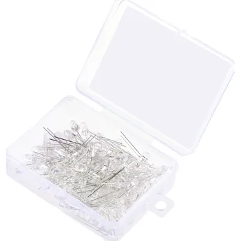 Polovodič TRU COMPONENTS LED s vývody studená bílá kulatý 5 mm 19000 mcd 30 ° 20 mA 2.7 V, 3.4 V