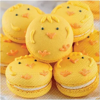 Papírový kapesník Paw Ubrousky PAW TETE L (20ks) Easter Cute Macarons 616743