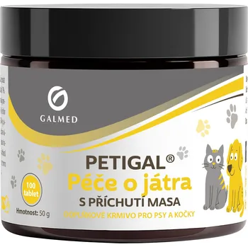 PETIGAL Péče o játra 100 tablet Galmed